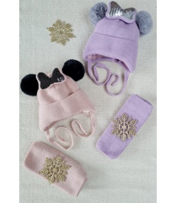 Komplet zimowy dla dziewczynki Sonia 46-48 cm