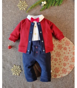 Spodnie granatowe Little Gentleman 2