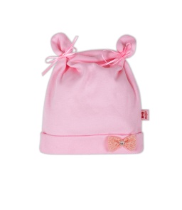 Czapeczka Lilly z uszkami r. 86