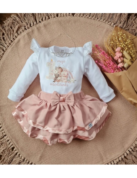 Body urodzinowe na roczek dla dziewczynki