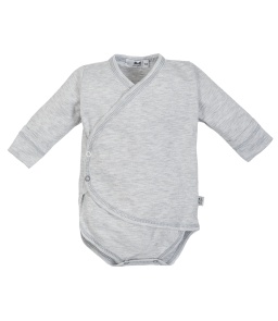 Body szare kimono z rękawiczką Universal r.68