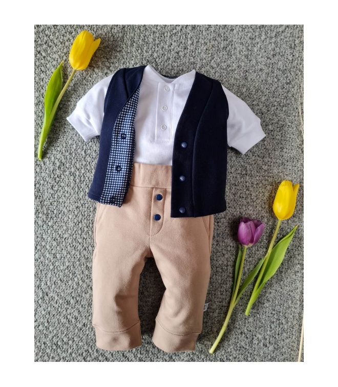 Body polo białe krótki rękaw Little... Body polo białe krótki rękaw Little...