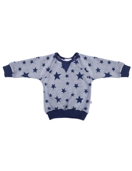 Bluza dresowa w gwiazdki Twinkle boy r. 80
