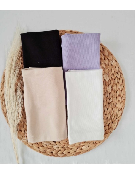 Komin prążkowany dla dziewczynki