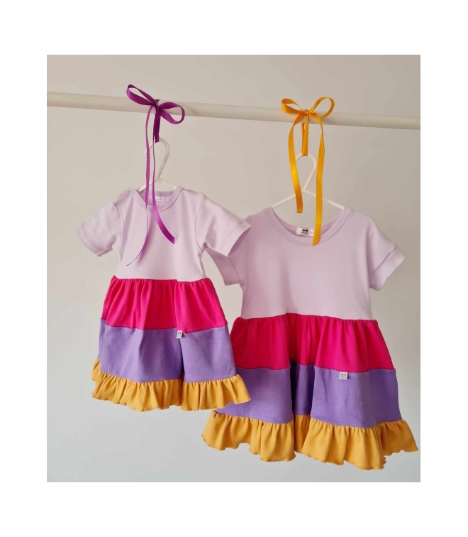 Body sukienka dla dziewczynki