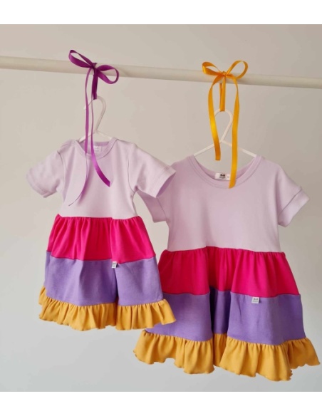 Body sukienka dla dziewczynki