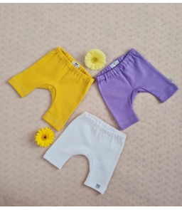 Legginsy niemowlęce 1/3 długości