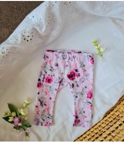 Legginsy w kwiaty Calinka