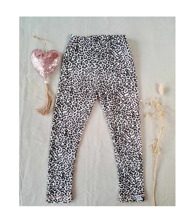 Legginsy prążkowane Cherry Panther