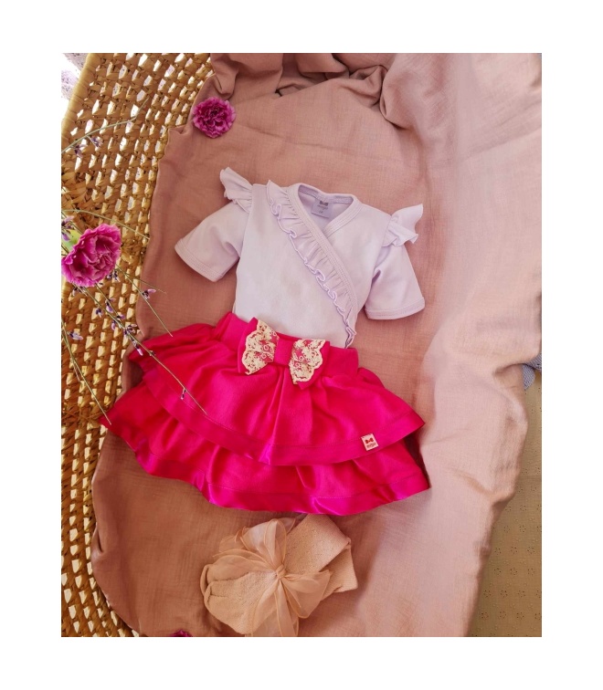 Body niemowlęce kimono kr. rękaw Body niemowlęce kimono kr. rękaw