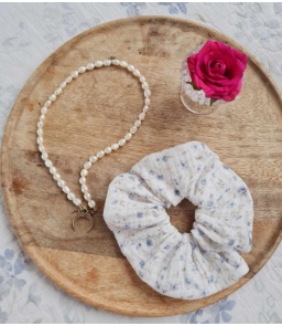 Gumka do włosów scrunchie muślin