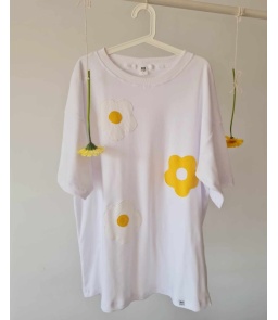 T-shirt damski kokoszki