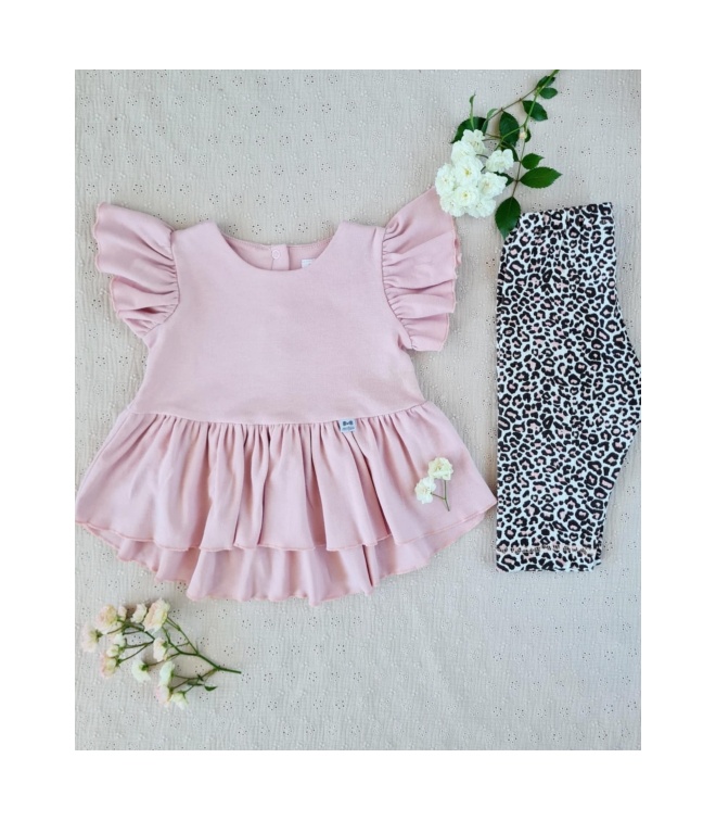 Tunika z krótkim rękawkiem Cherry