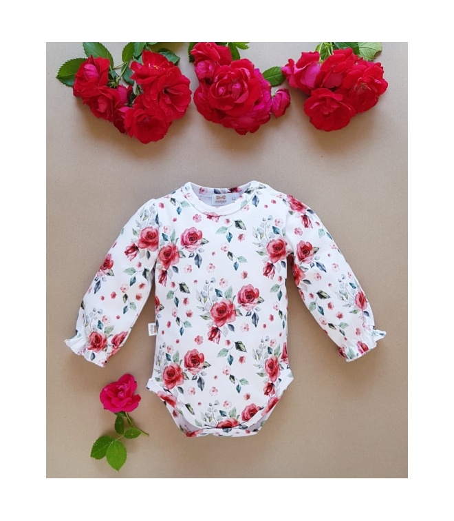Body w róże dł. rękaw Mona Rose Body w róże dł. rękaw Mona Rose