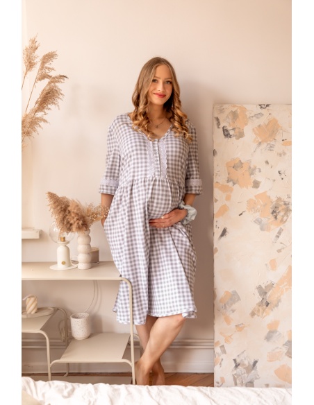 Koszula ciążowa i do karmienia Lidia