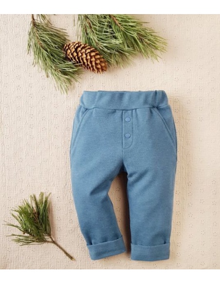 Spodnie turkusowe dla chłopca JACK