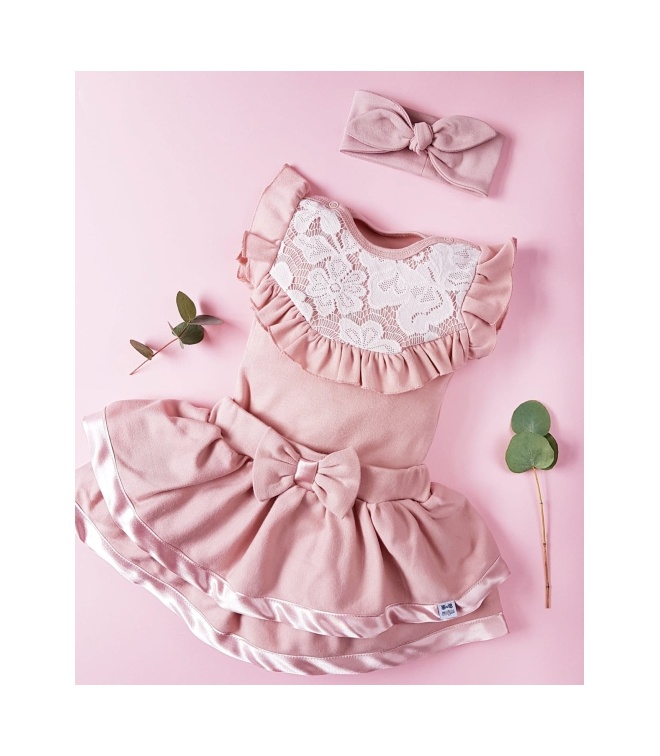 Body dla dziewczynki CHERRY bez rękawka Body dla dziewczynki CHERRY bez rękawka