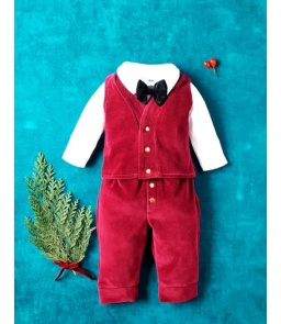 Welurowe spodnie Little Gentleman 2