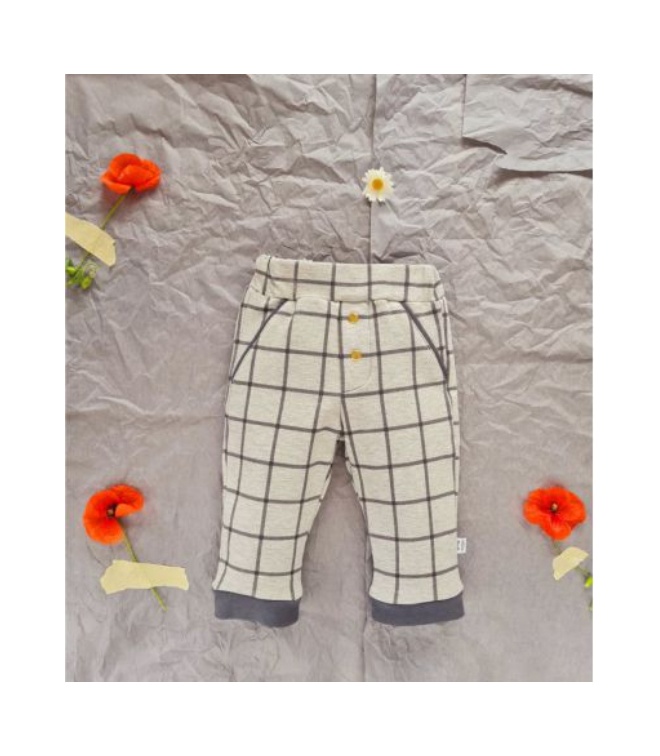 Szare spodnie Little Gentleman
