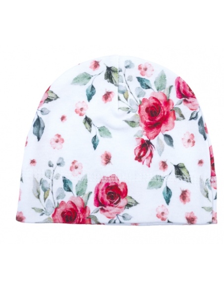 Czapka niemowlęca Mona Rose