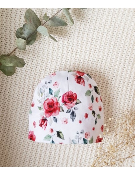Czapka niemowlęca Mona Rose