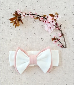 Opaska ecru CHERRY
