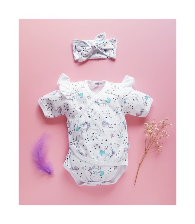 Body kimono kr. rękaw Sweet Patataj Body kimono kr. rękaw Sweet Patataj