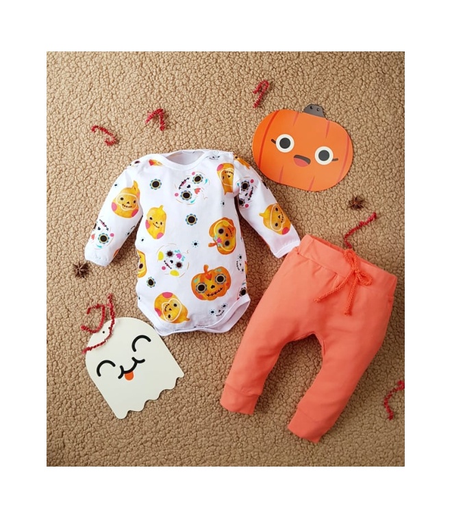 Komplet niemowlęcy HaloBoo (body... Komplet niemowlęcy HaloBoo (body...