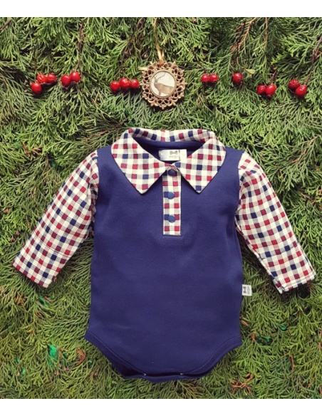 Body polo z kołnierzykiem Little Gentleman