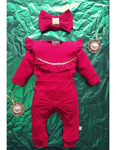 Body z falbankami Merry Cherry