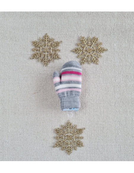 Rękawiczki dziewczęce akrylowe 14 cm